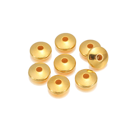 10mm CCB Lentil Spacer Loose Beads,Charm Beads,Jewelry Accessories