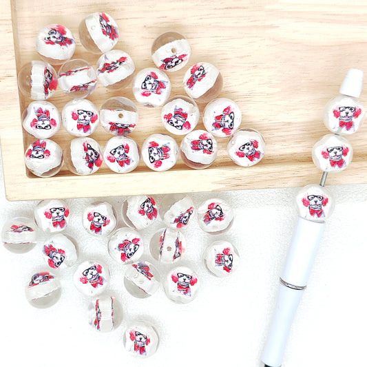 Dog Gumball 16mm Acrylic Beads,Resin Beads