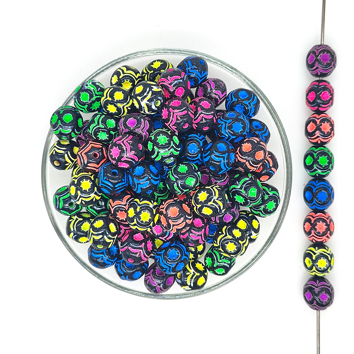 16mm Colorful Acrylic Beads,Mix Bead Bulk