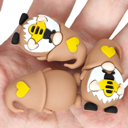 3D Bee Spring Gnome Focal