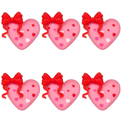 New 3D Heart Bow Focal