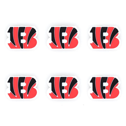 Football Team Focal Silicone Beads