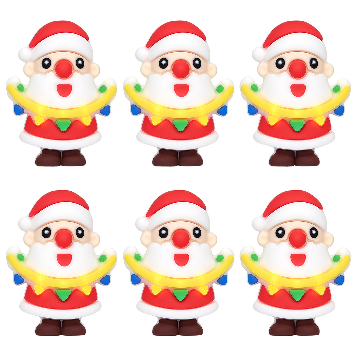 3D Santa with Banner Focal