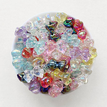 UV Bowknot Acrylic Beads