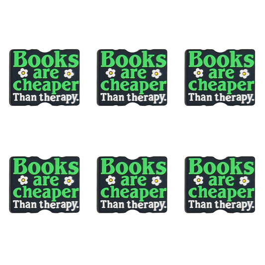 Books Are Cheaper Than Therapy Focal