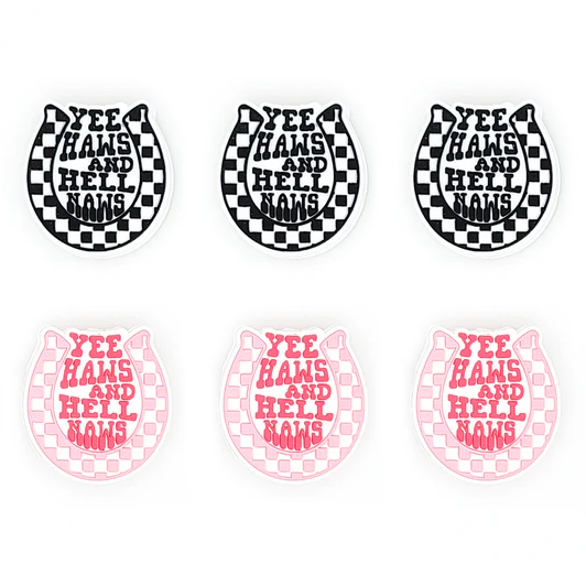 Yee Haw Check Horseshoe Focal