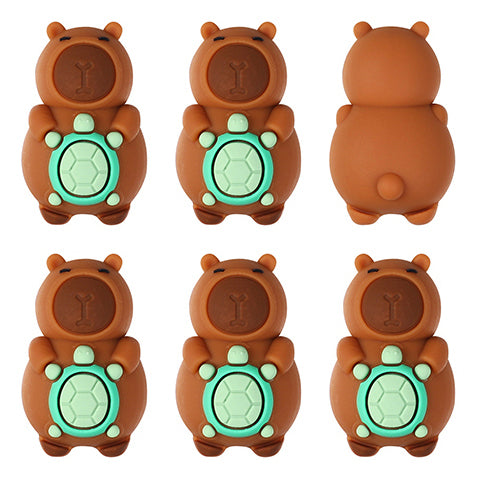 3D Capybara Turtle Focal