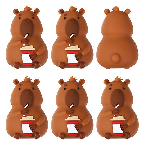 3D Capybara Coffee Focal