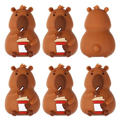 3D Capybara Coffee Focal