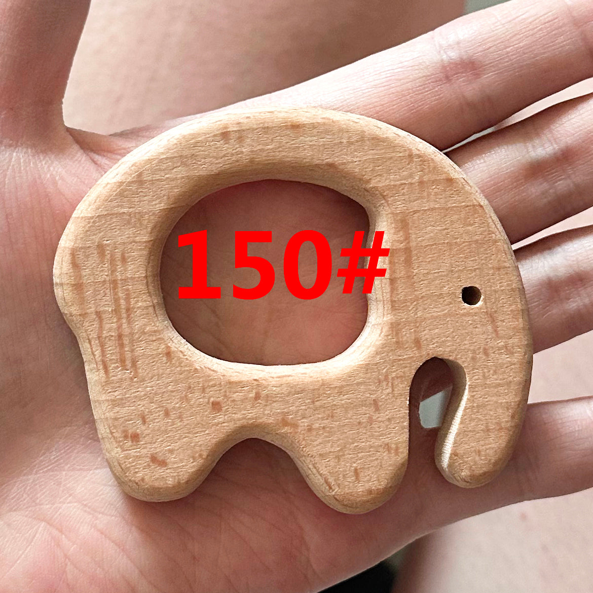 Unfinished Beech Wood Pendant