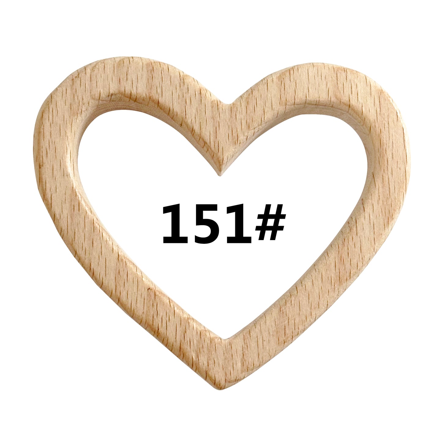 Unfinished Beech Wood Pendant