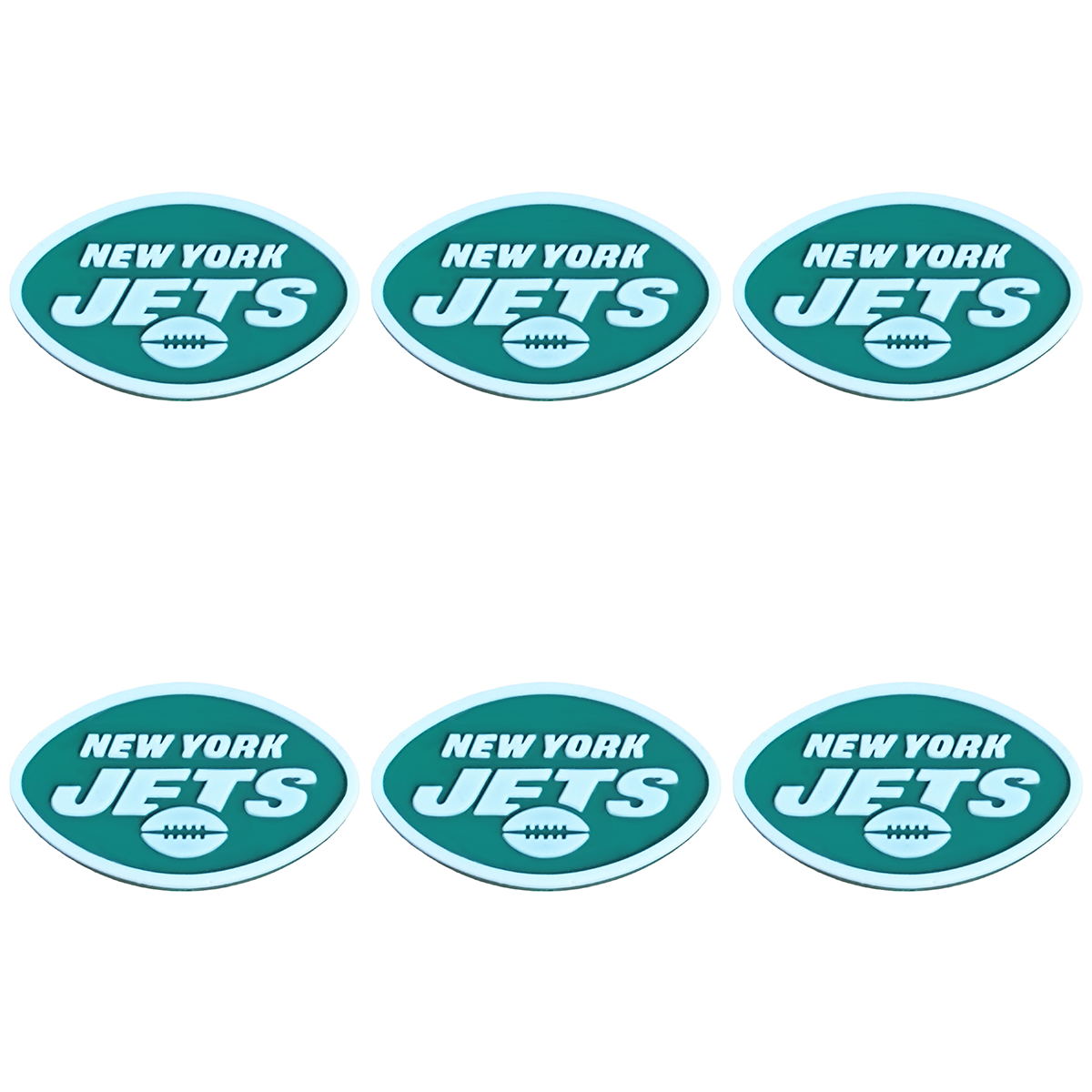 Football Team Focal Silicone Beads