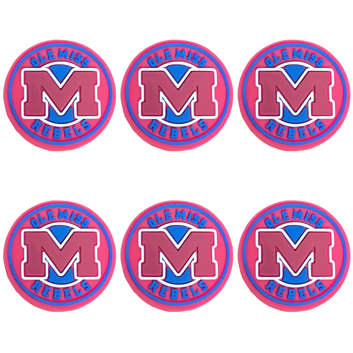 Football Team Focal Silicone Beads