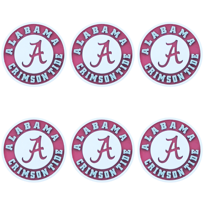 Football Team Focal Silicone Beads