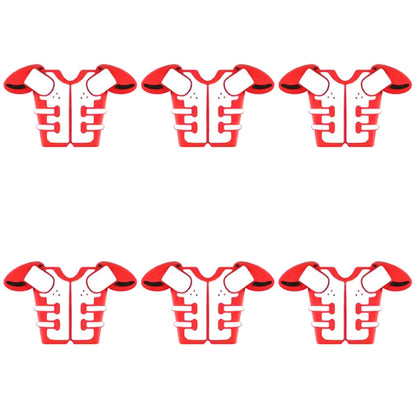 3D American Football Shoulder Pad Focal