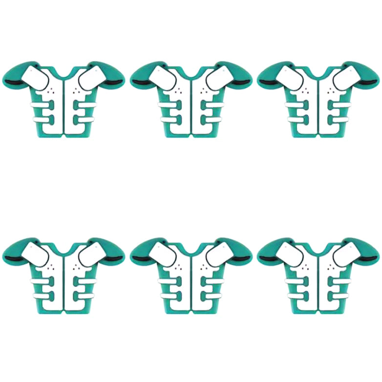 3D American Football Shoulder Pad Focal