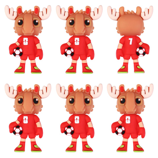 3D World Cup Mascot Moose Focal