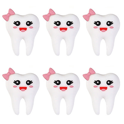 3D Bow Tie /Pink Bow Tooth Focal