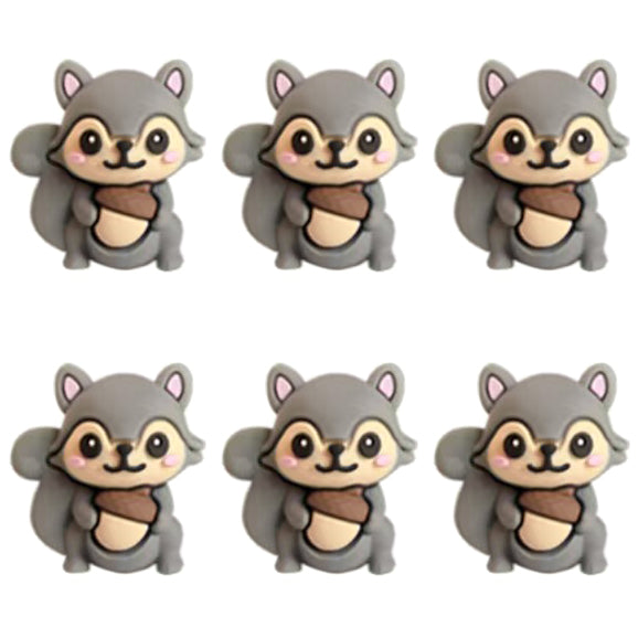 3D Squirrel Acorn Focal