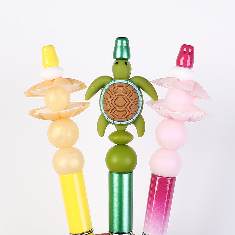 3D Double Layer Shell Pearlescent Focal Mixed Color