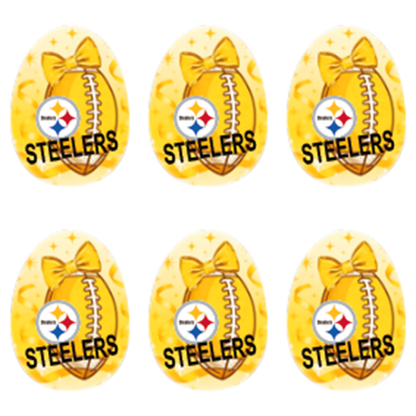 New Silicone Football Team Focal Beads