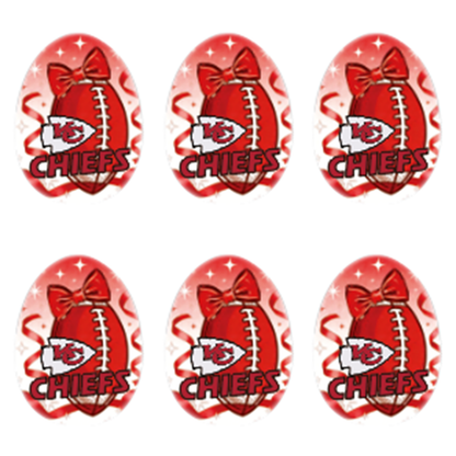 New Silicone Football Team Focal Beads