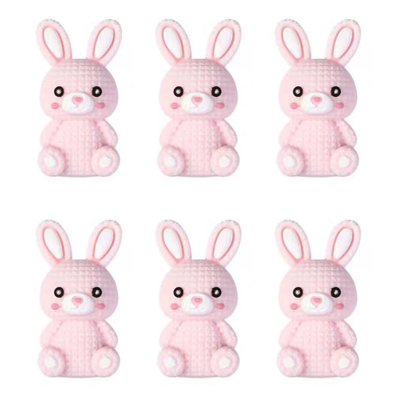 3D Knitted Rabbit Focal