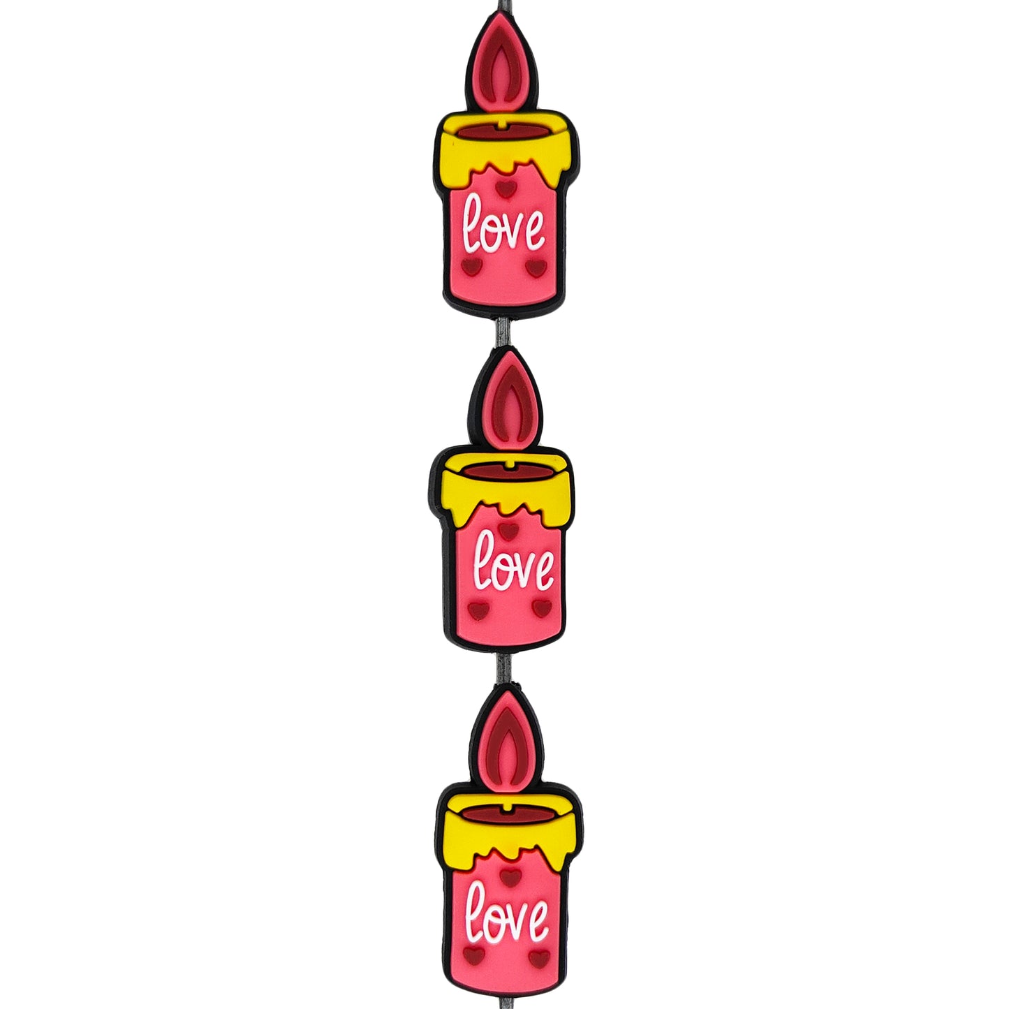 Candle Love Valentines Day Focal