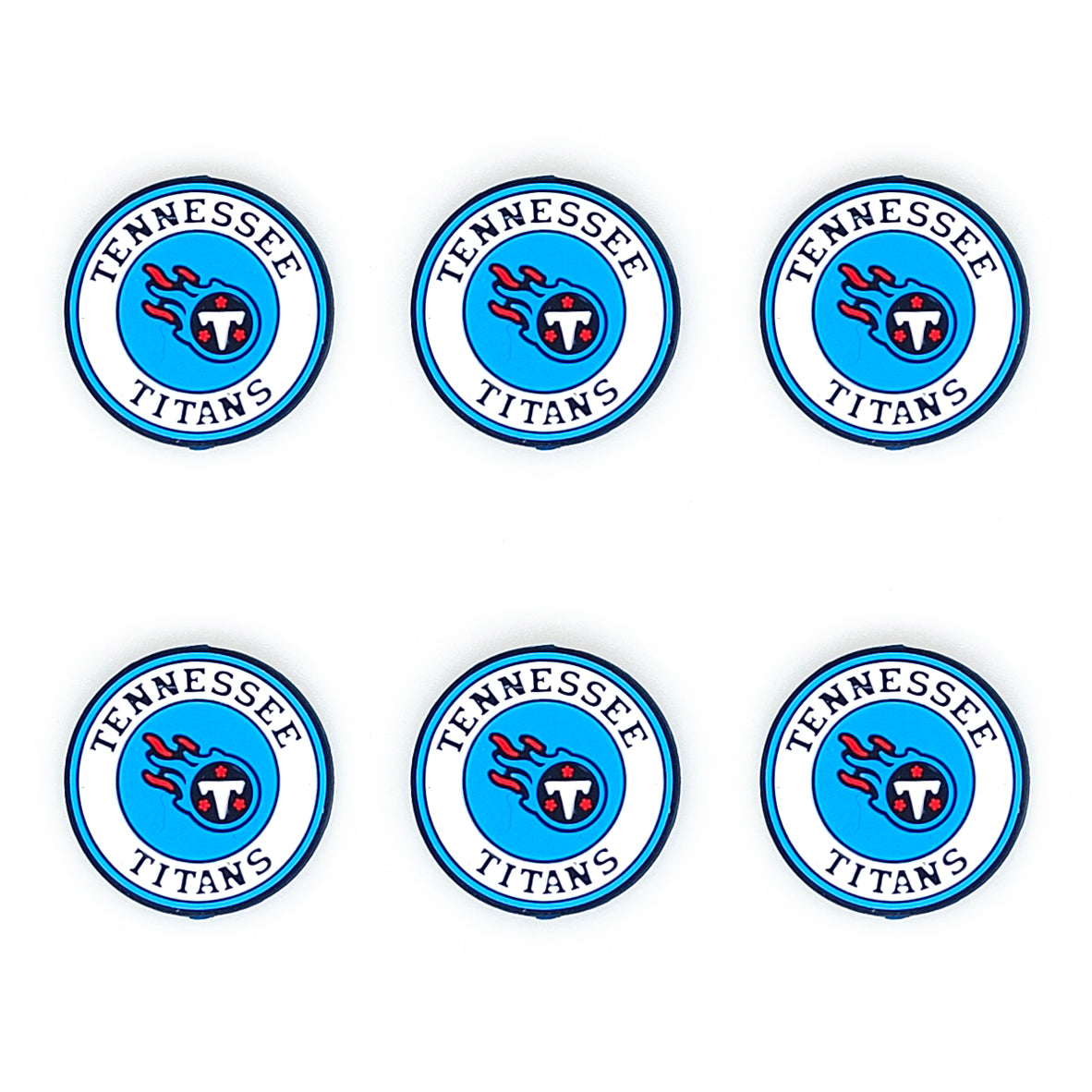 Football Team Focal Silicone Beads