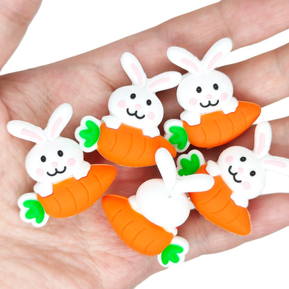 3D Rabbit Carrot Focal