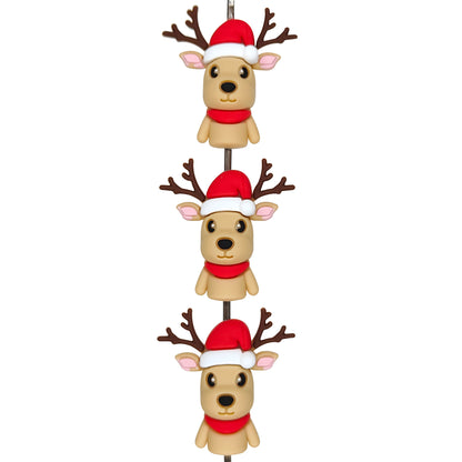 3D Christmas Reindeer Focal