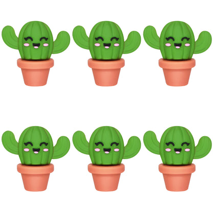 3D Potted Cactus Focal