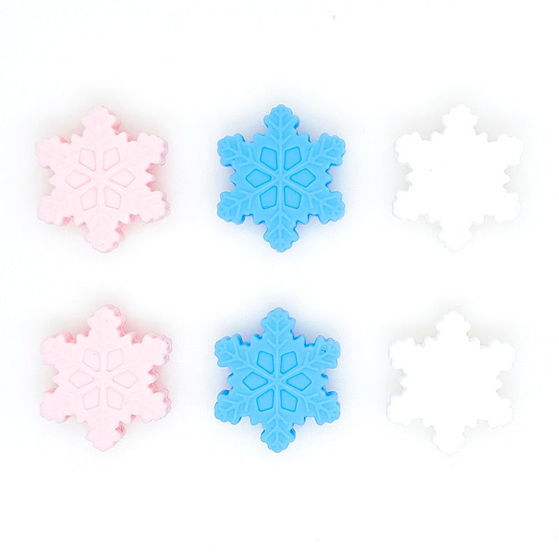 Snowflake Assorted Color Focal
