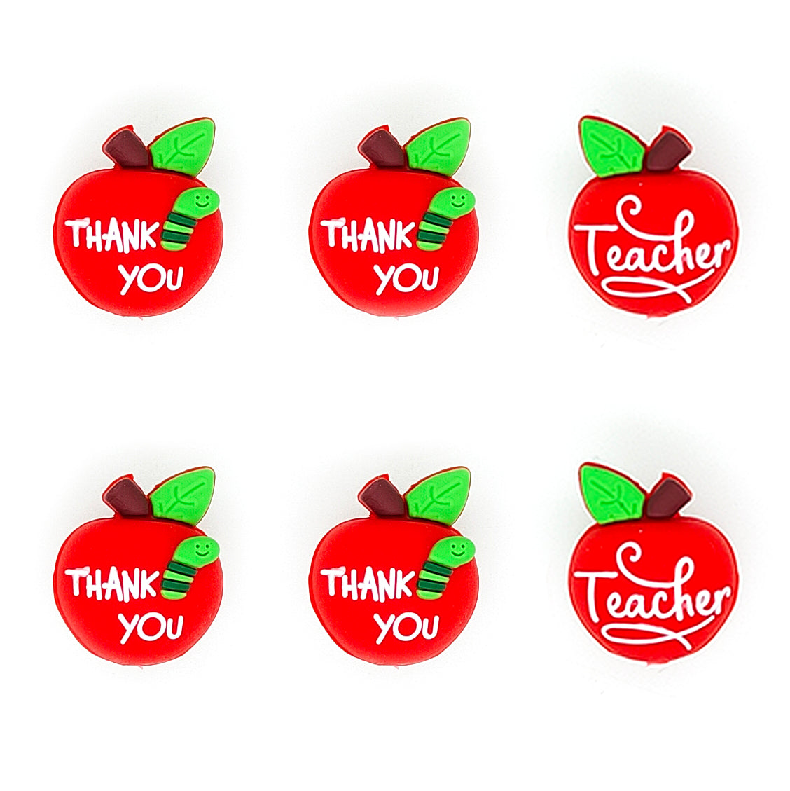 3D Apple Thank You Teacher Focal