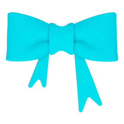 Large 3D Bowknot Focal/Straw Charm