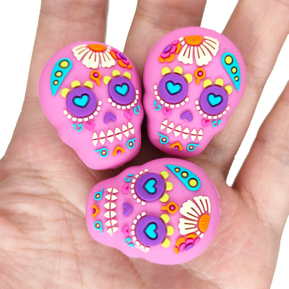 3D Mexican Skull Focal