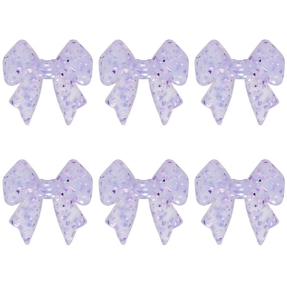 3D Shiny Flake Bowknot Focal