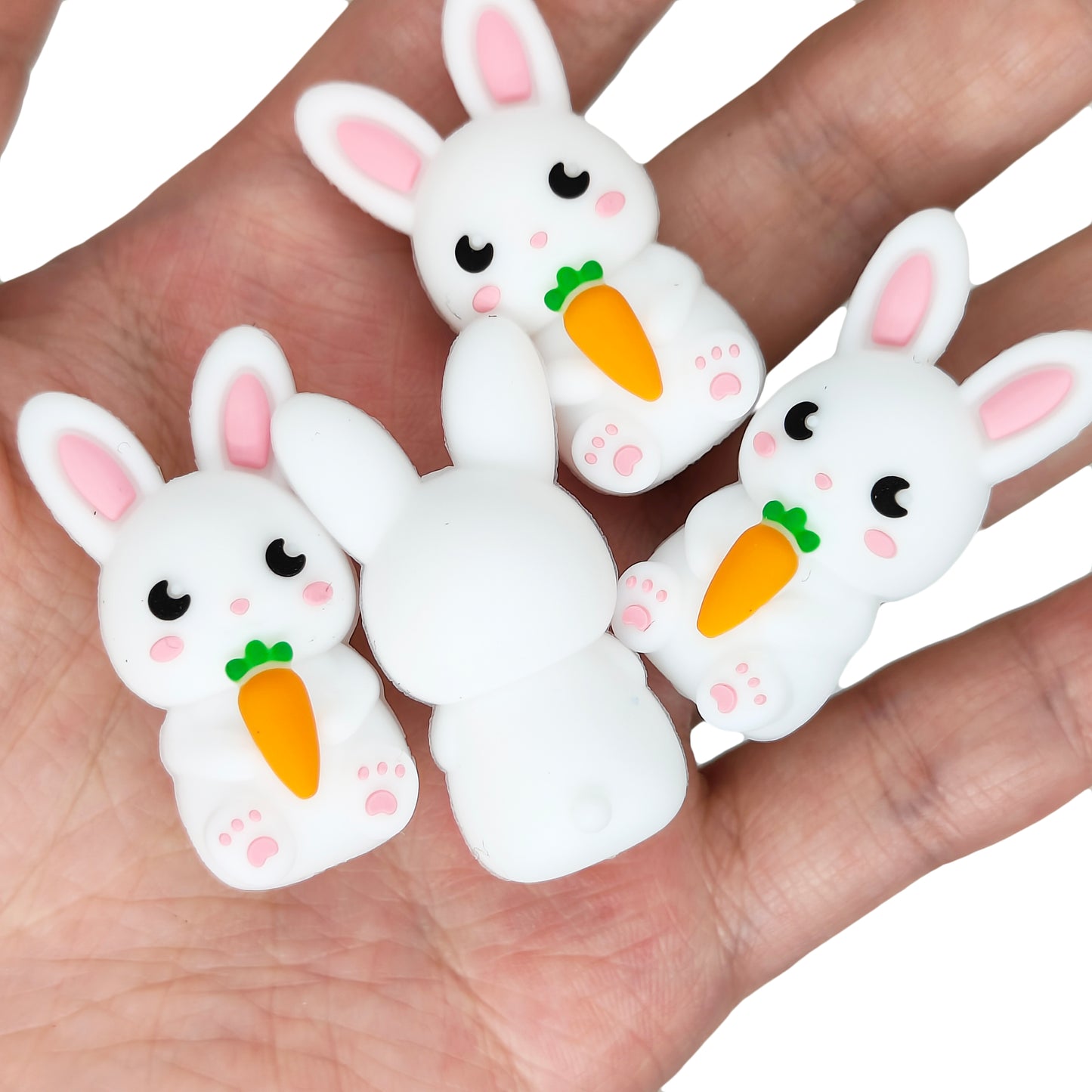 3D Rabbit Carrot Focal