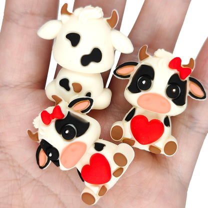 3D Cow Love Focal