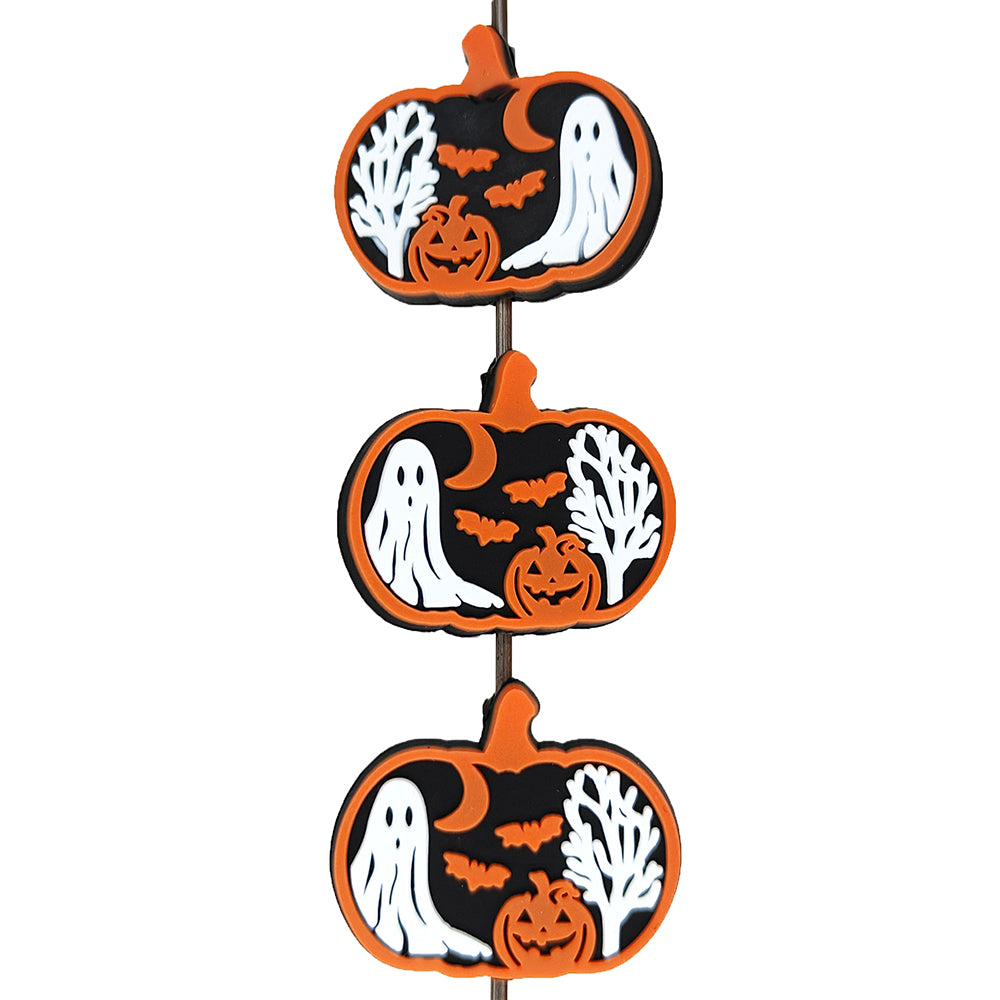 Glow In Dark Halloween Pumpkin Focal