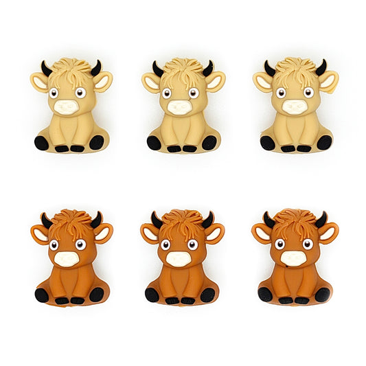 3D Highland Cow Focal