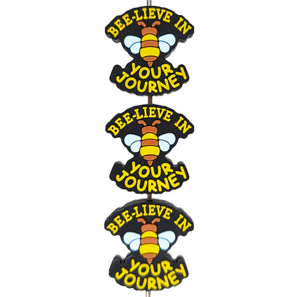 Glow In Dark Bee Lieve In Your Jorney Focal