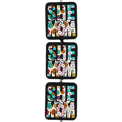 She Is Mom Floral Focal