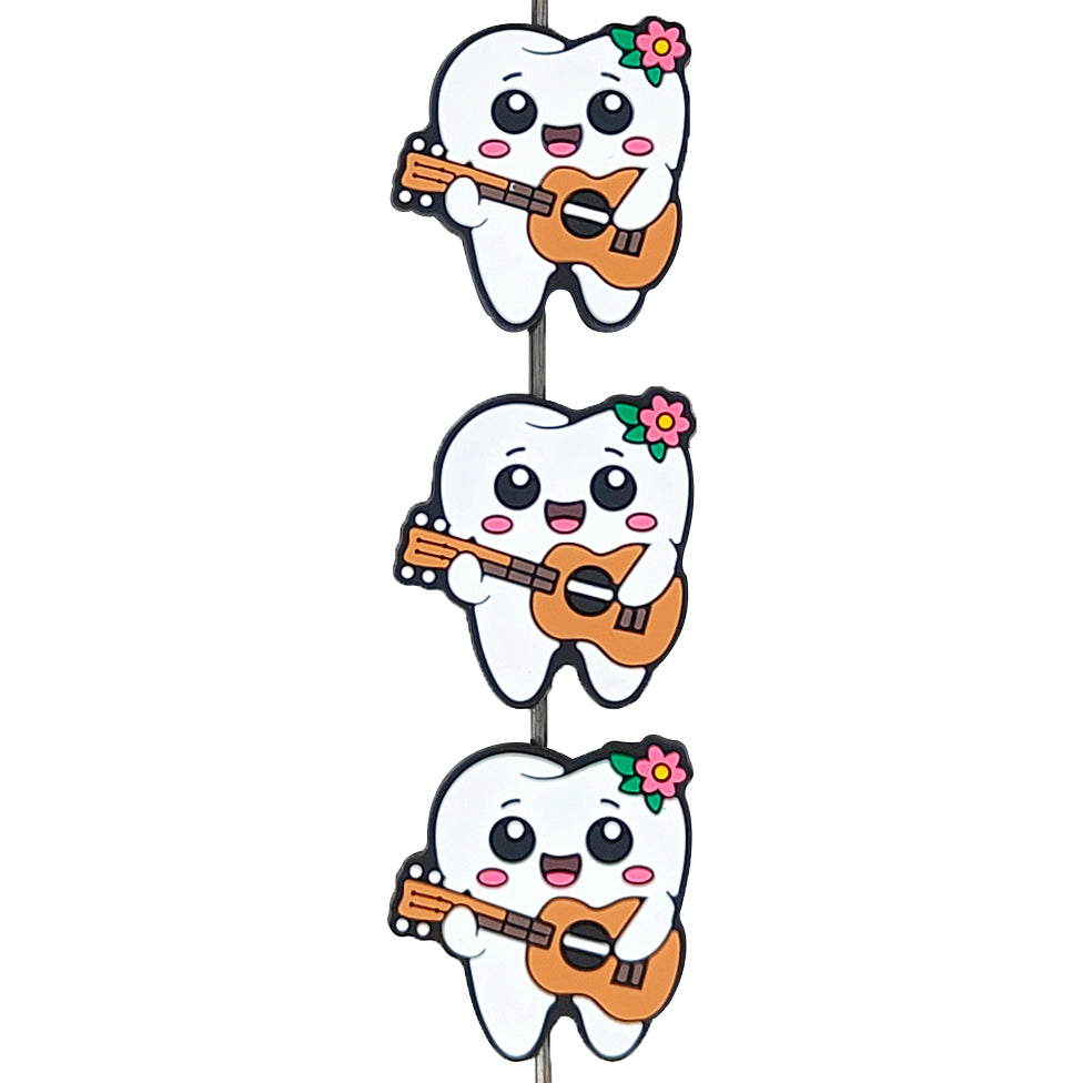 Tooth with Guitar Focal