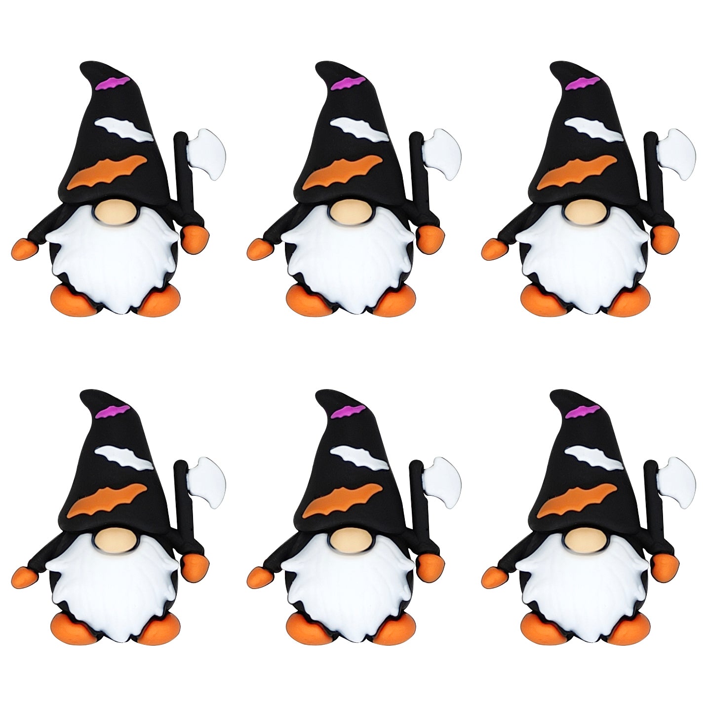 3D Halloween Gnome Focal