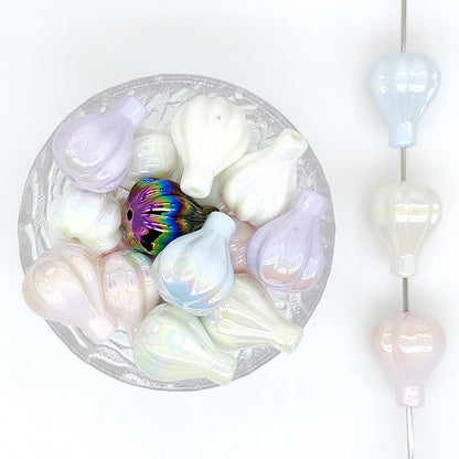 Mix Hot Air Balloon Shaped Acrylic Focal Beads