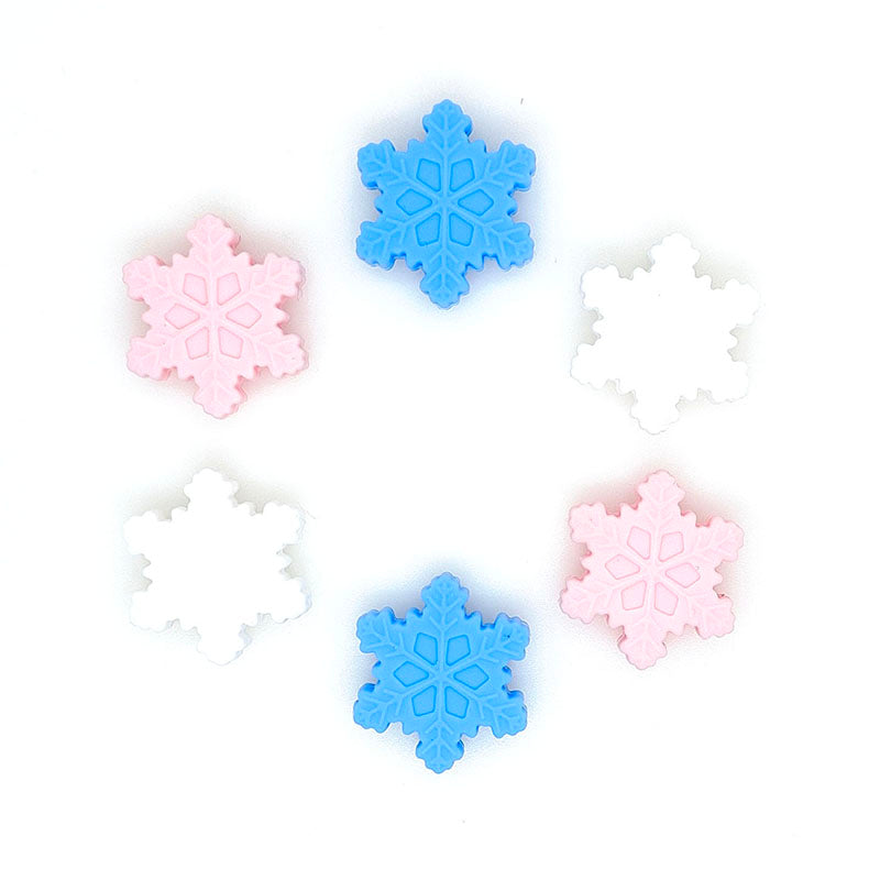 Snowflake Assorted Color Focal
