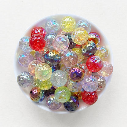 16mm Planet Acrylic Beads,For DIY Keychain