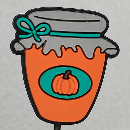 Autumn Pumpkin Jar Focal