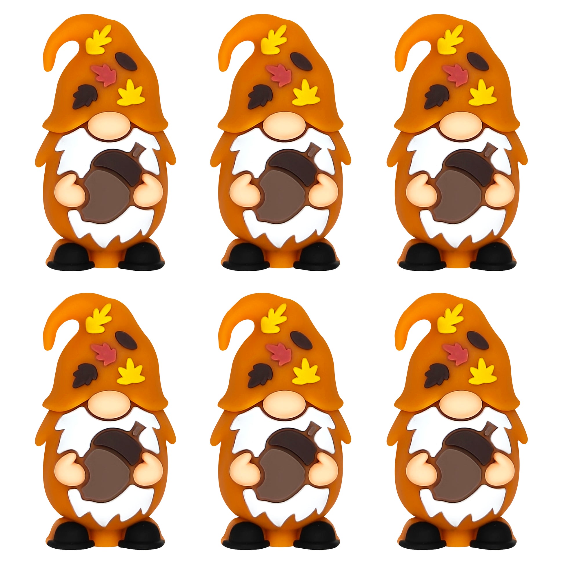 3D Acorn Autumn Gnome Focal
